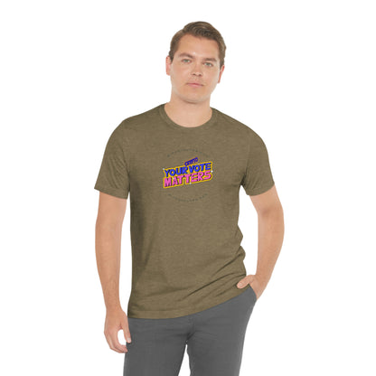 Your Crypto Vote Matters Short Sleeve Tee