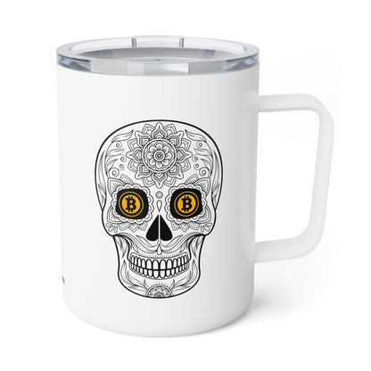 Día de los Muertos BTC 10oz Insulated Coffee Mug, Siete