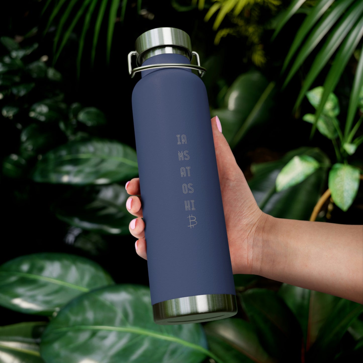 I Am Satoshi 22oz Vacuum Insulated Bottle - Seven