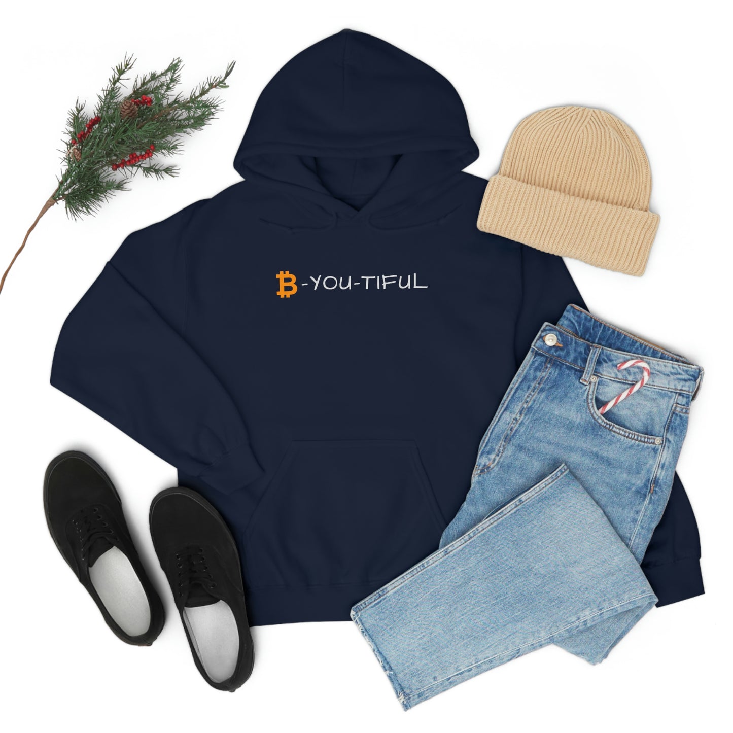 Bitcoin LYFE B-You-Tiful Hoodie