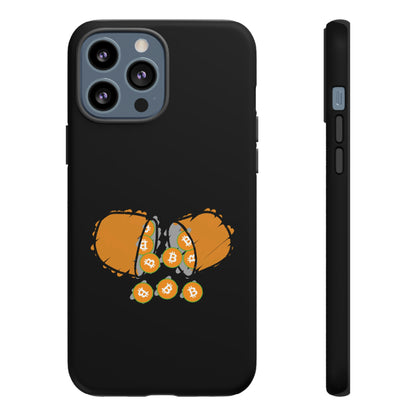 Tough Phone Case - Orange Pill #1