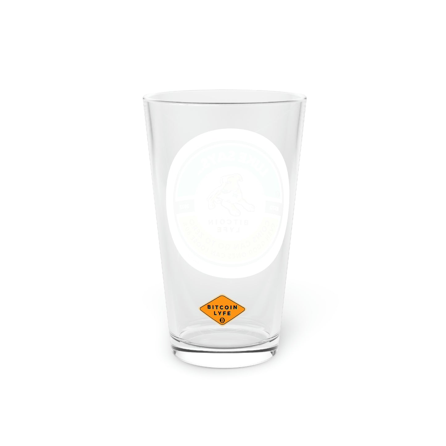 The Luke PSA Pint Glass, Zero