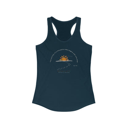 Women's Steps Orange Pill Racerback Tank