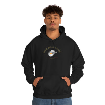 Bitcoin LYFE Cowboy Hoodie