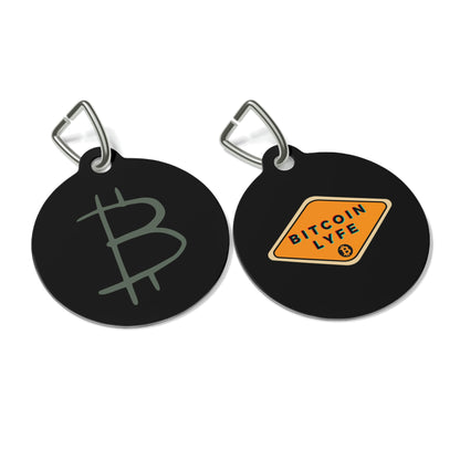 Bitcoin Pet Tag, BTC8