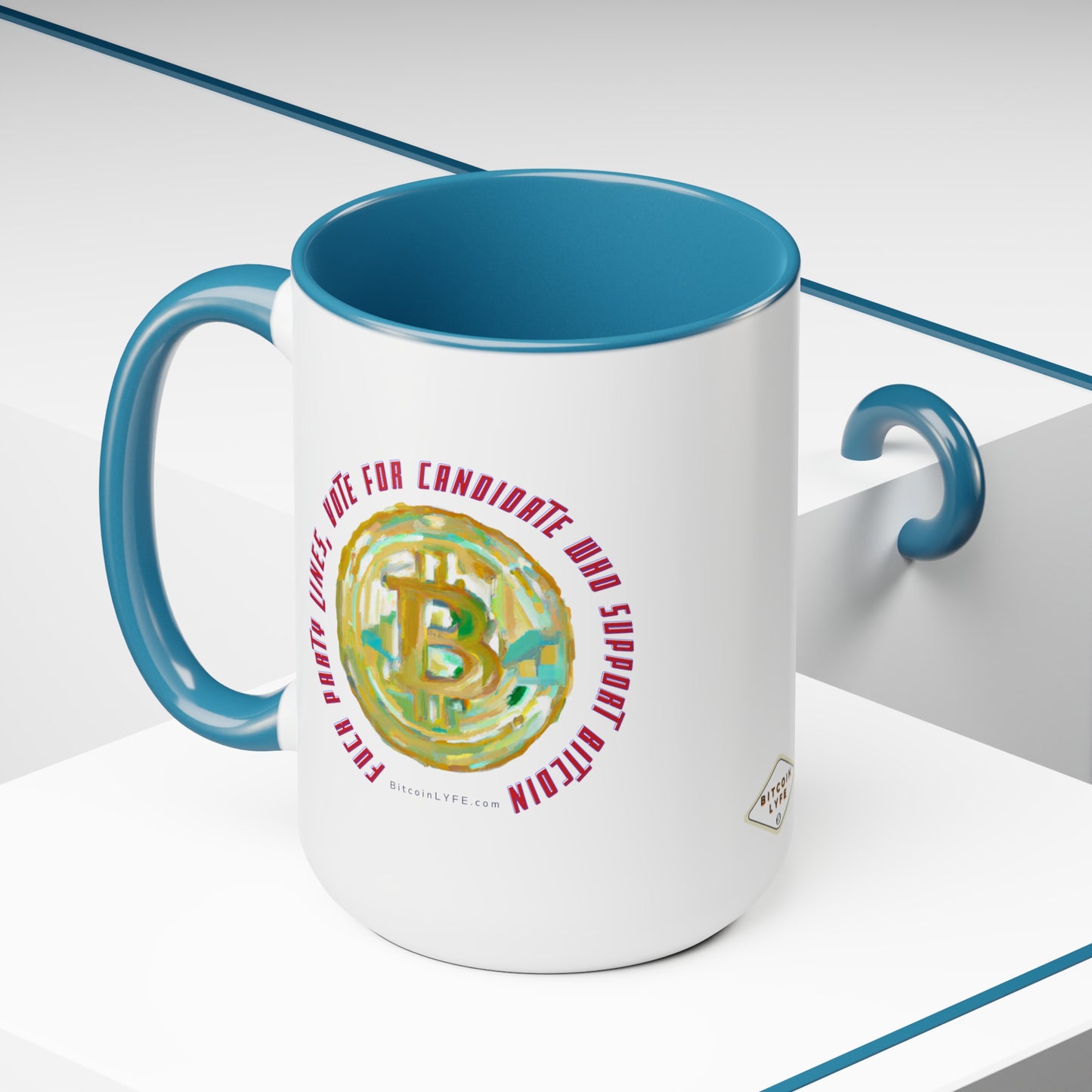 Vote - F*ck Party Lines Mug