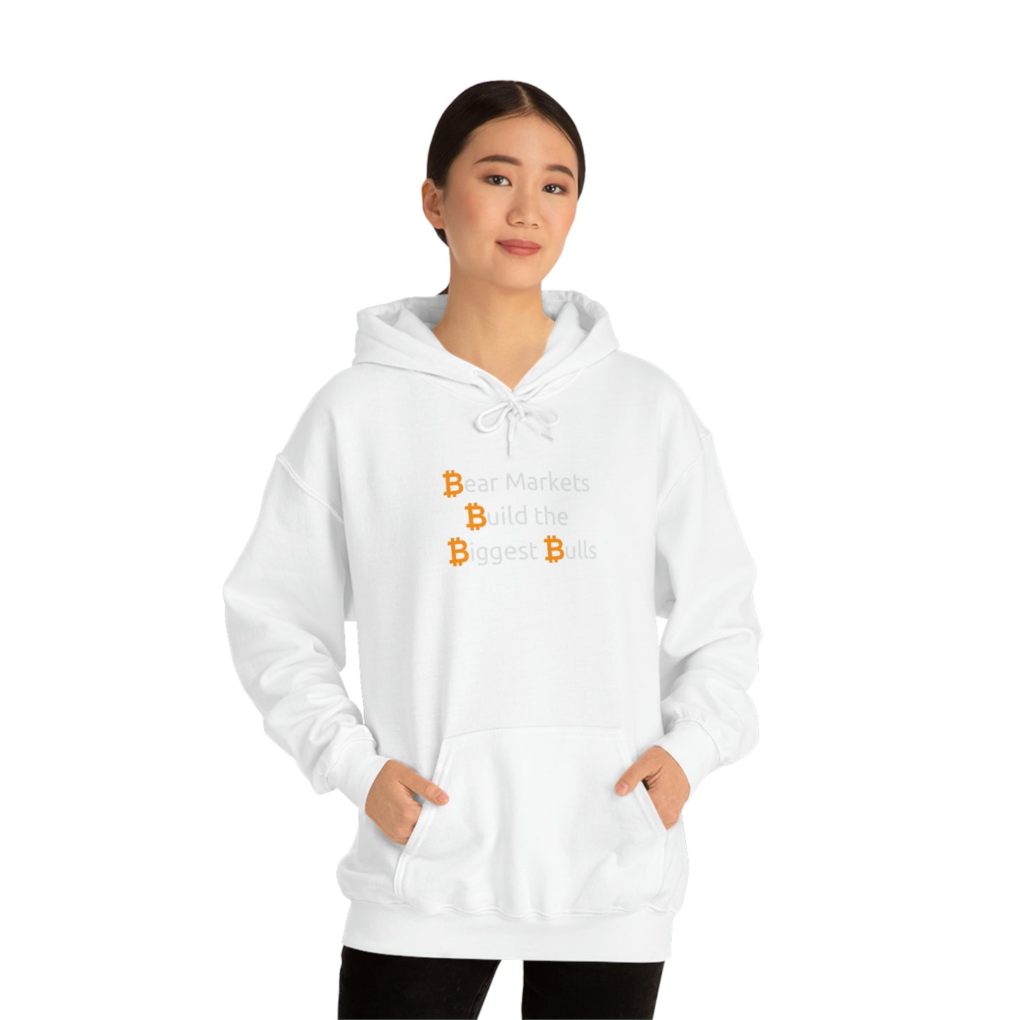 Bitcoin LYFE Bear Market Bulls Hoodie