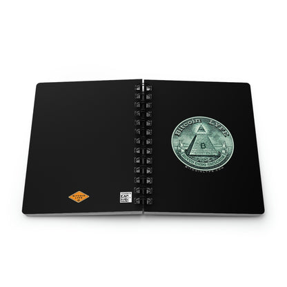 Bitcoin LYFE Spiral Bound Journal, Pyramid