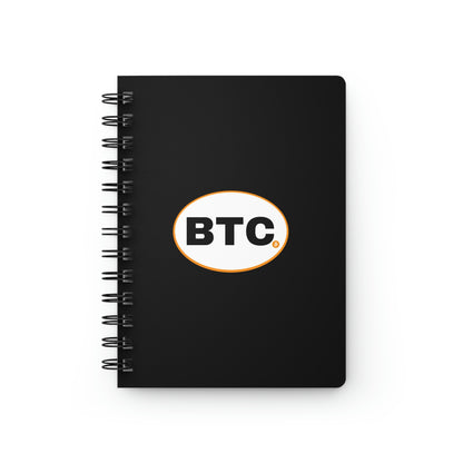 Bitcoin Oval #3 Spiral Bound Journal