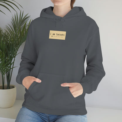 I am Satoshi Hooded Sweatshirt - Five