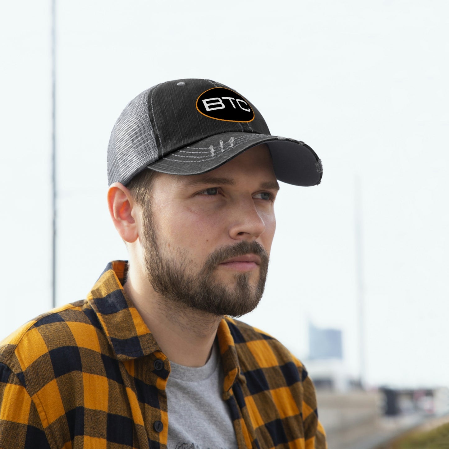 BTC Oval #1 Trucker Hat