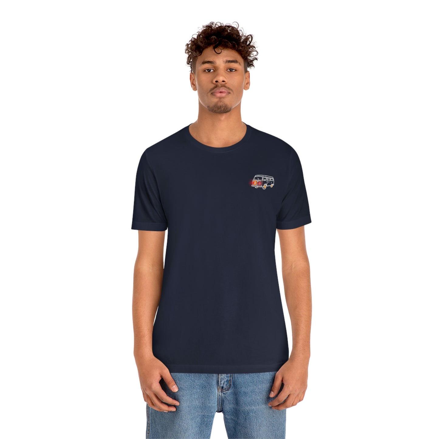 BW Van Short Sleeve T-Shirt (Upper Left Subtle)