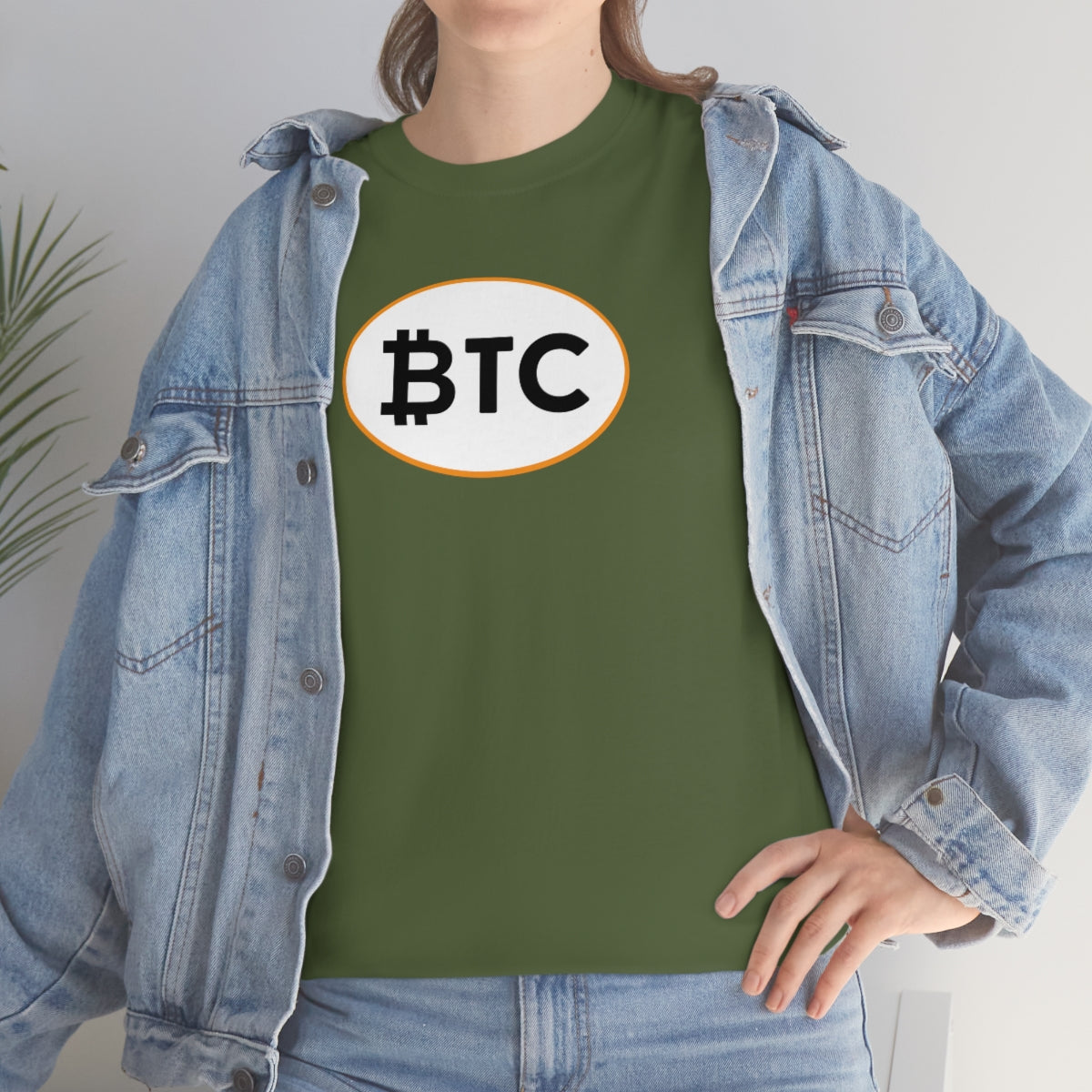 BTC Oval #4 Cotton T-Shirt