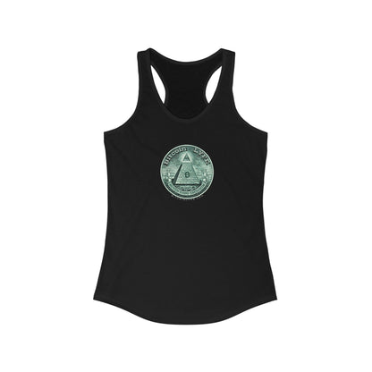 Bitcoin LYFE Pyramid Women's Racerback Tank