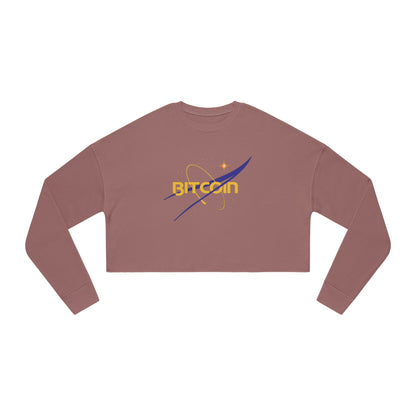 B in Space2 Women's Cropped Sweatshirt