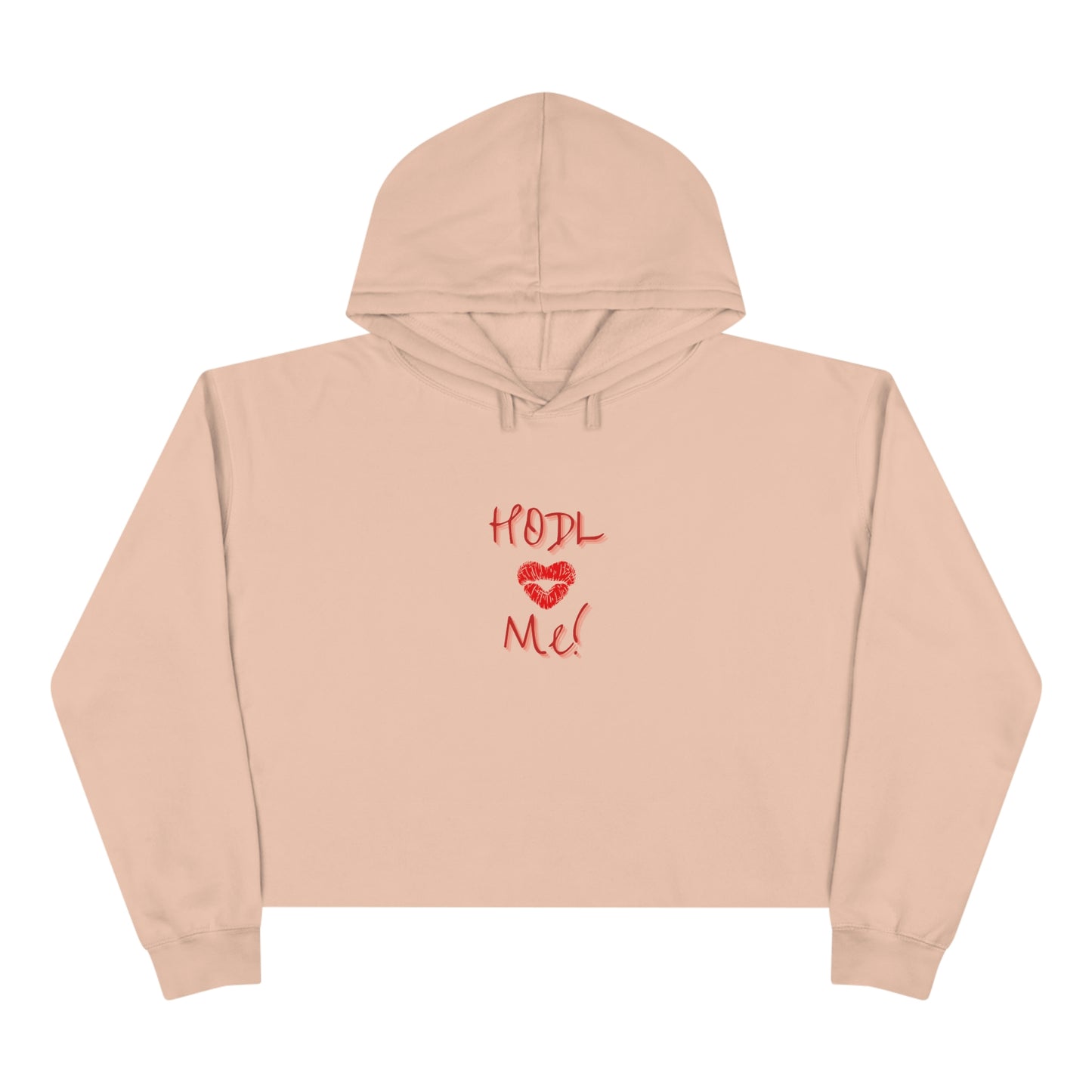 HODL Me Women's Crop Hoodie