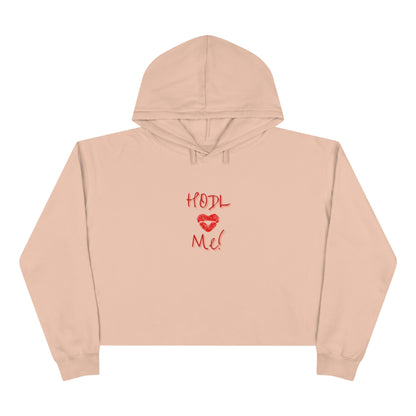 HODL Me Women's Crop Hoodie