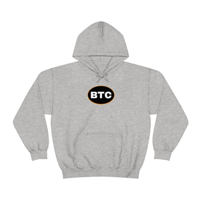 Bitcoin Oval #2 Hoodie, Blackout Version