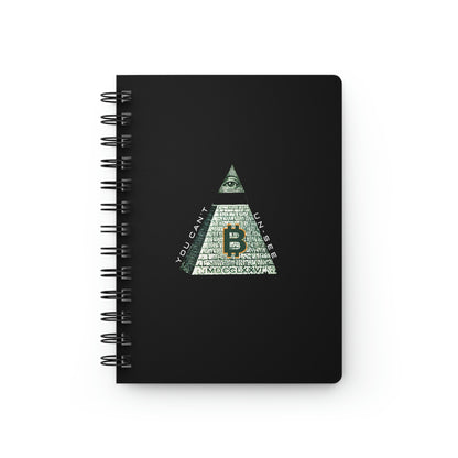 Bitcoin LYFE Spiral Bound Journal, Can't Unsee