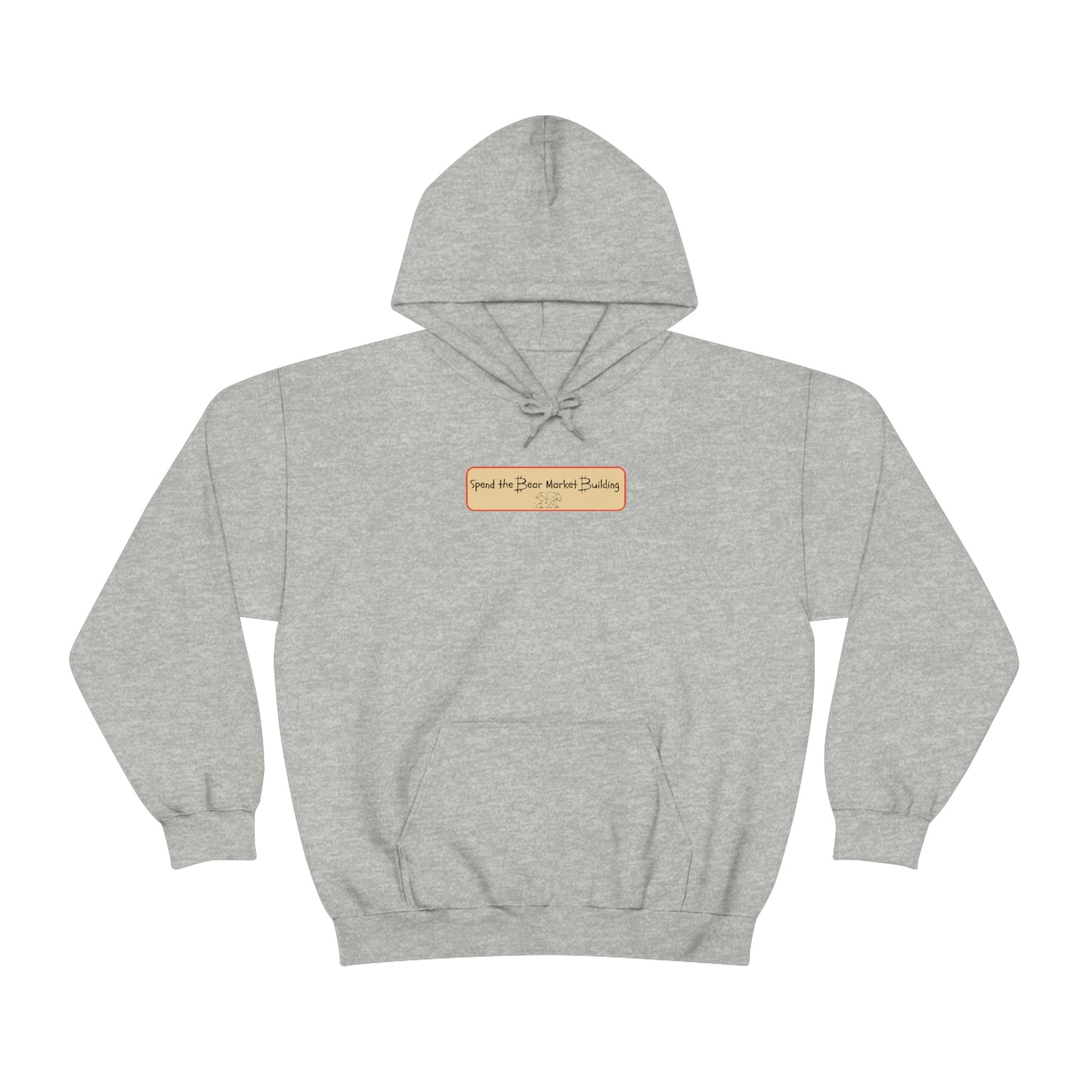 Bitcoin LYFE Bear Market Building Hoodie