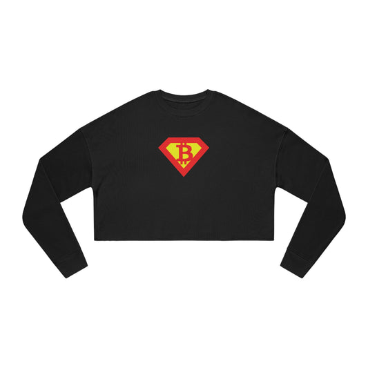 Super B Women's Cropped Sweatshirt