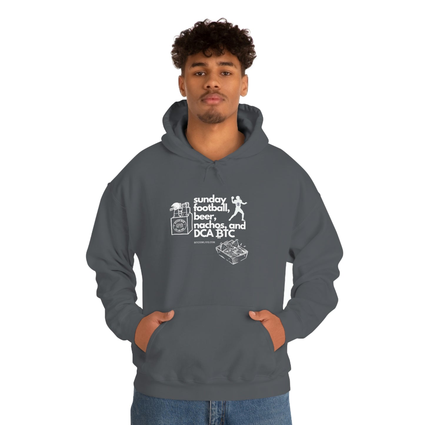 Nachos and DCA BTC Hooded Sweatshirt