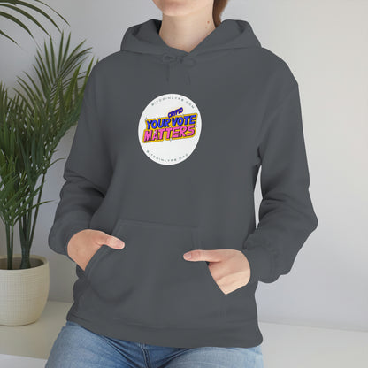 Your Crypto Vote Matters Hooded Sweatshirt