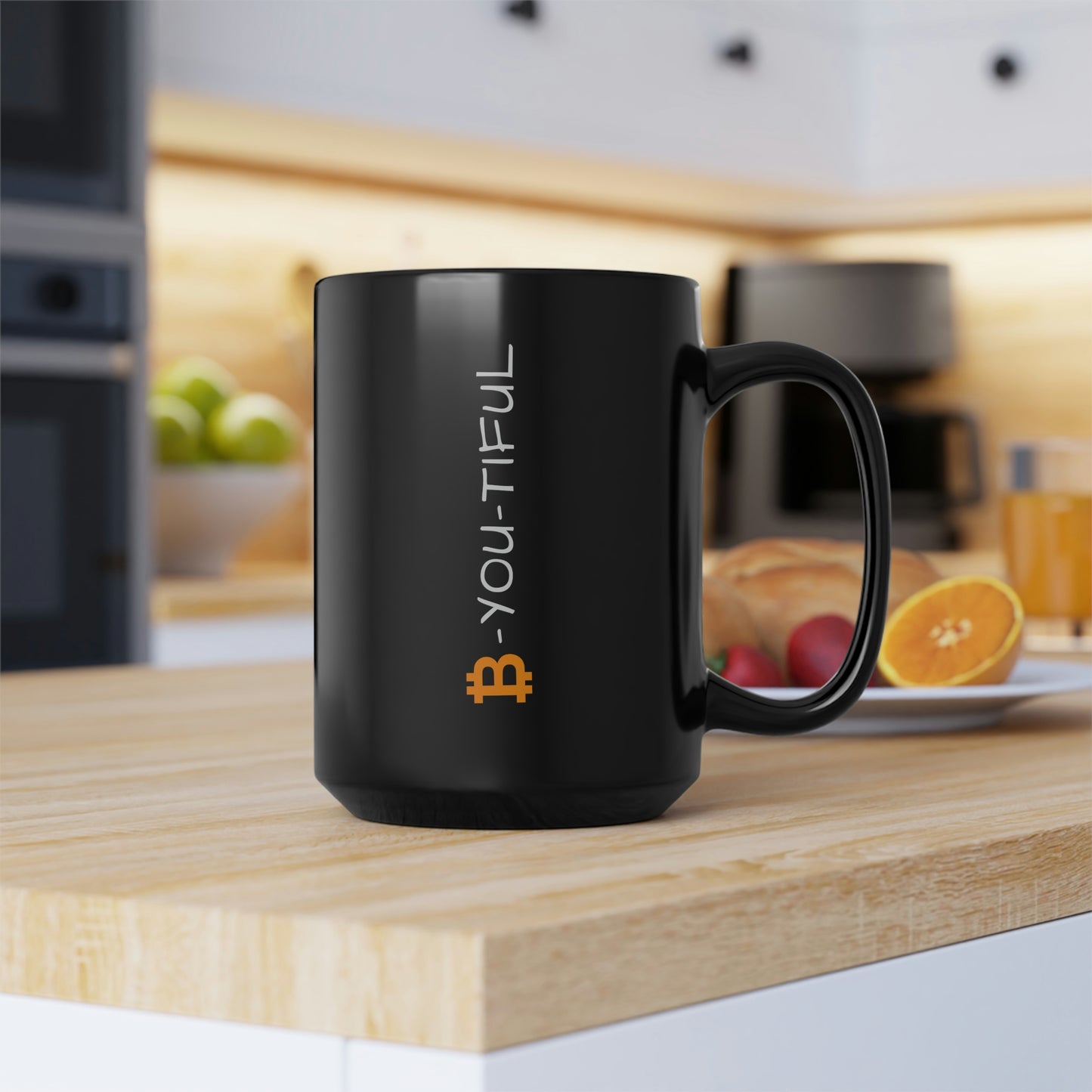 Bitcoin LYFE B-You-Tiful Mug