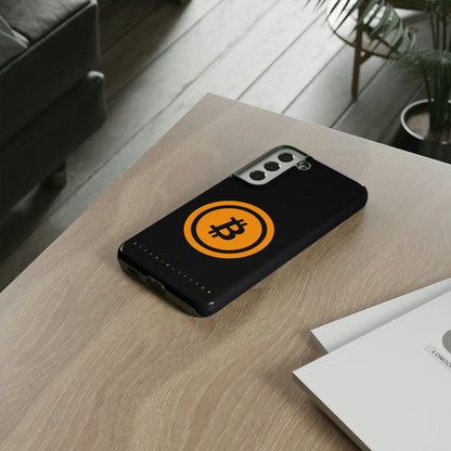 Bitcoin Tough Phone Case, BTC5