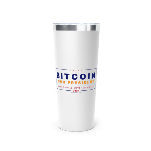 Vote - Bit...Sovereignty Vacuum Insulated Tumbler, 22oz