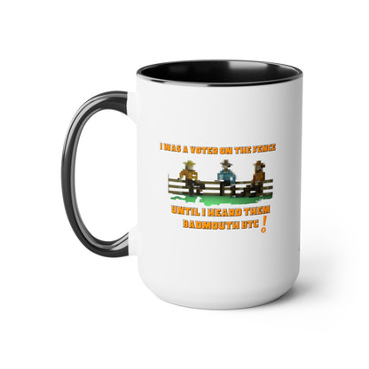 Vote - No Fence Mug