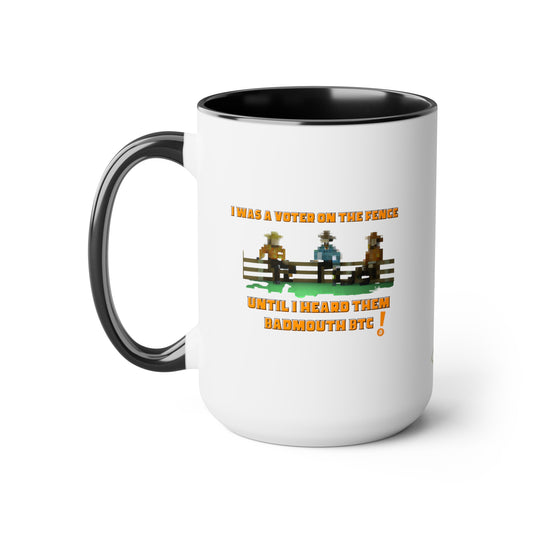 Vote - No Fence Mug