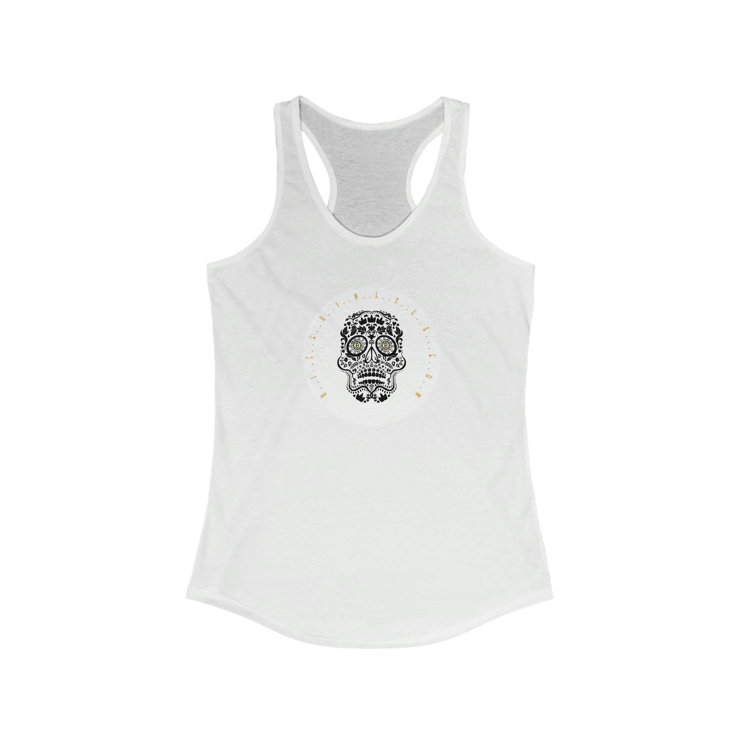 Día de los Muertos BTC Women's Racerback Tank, Uno