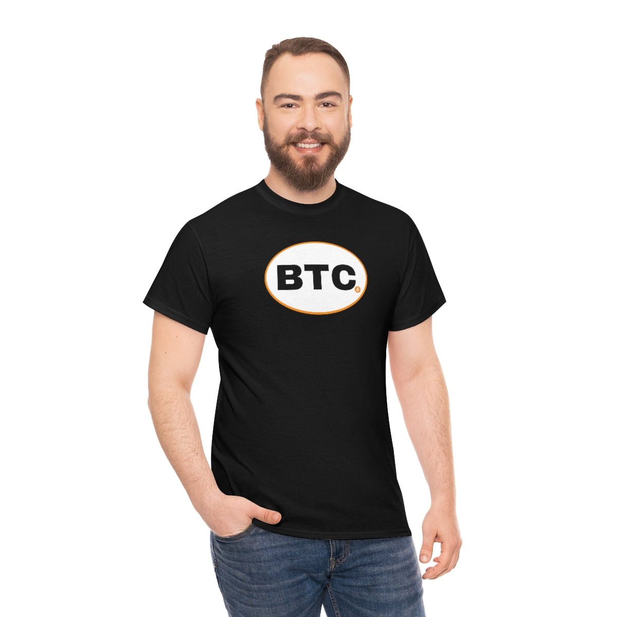 BTC Oval #3 Cotton T-Shirt