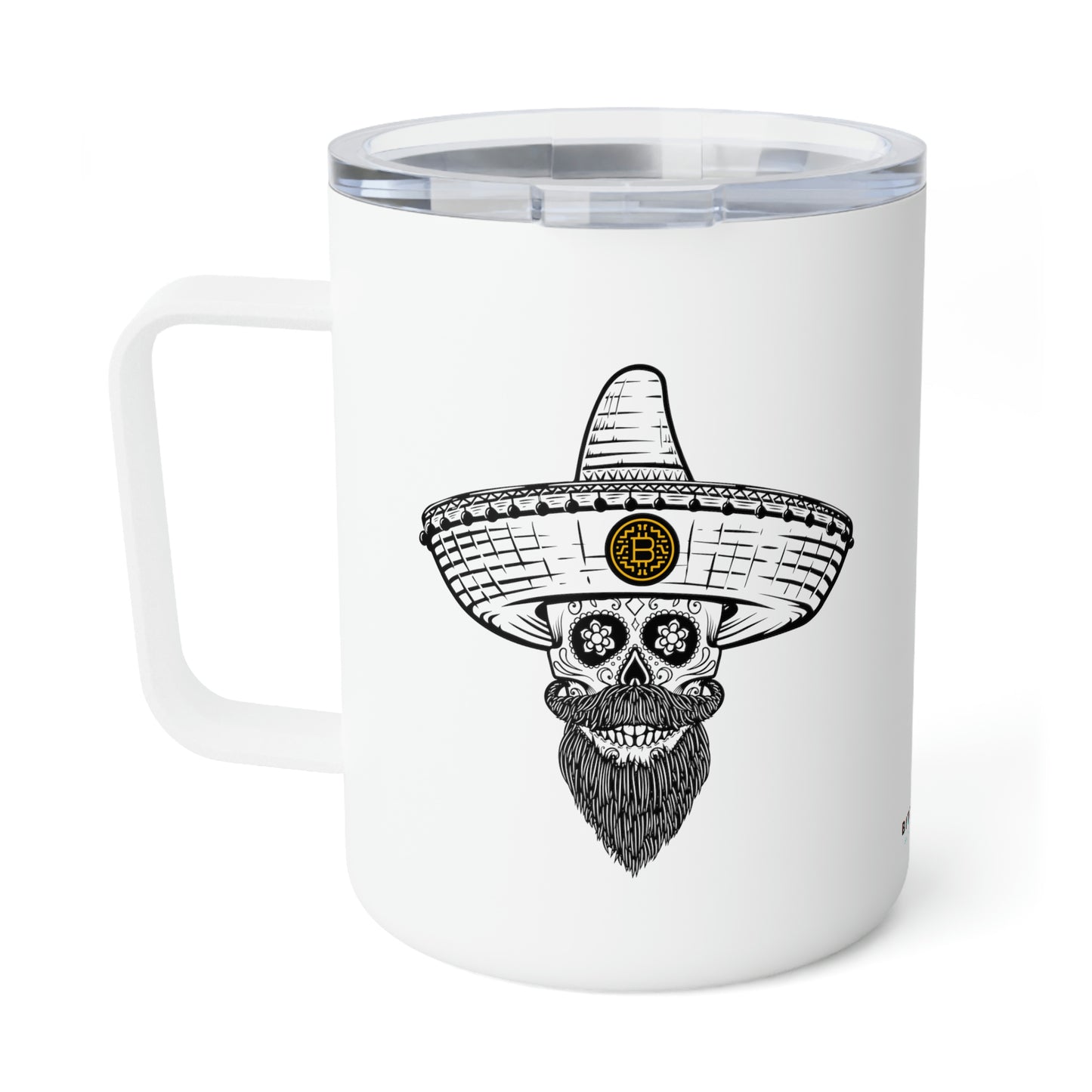 Día de los Muertos BTC 10oz Insulated Coffee Mug, Veinte