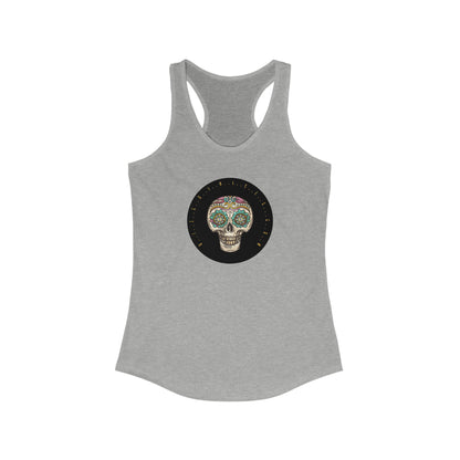 Día de los Muertos BTC Women's Racerback Tank, Doce