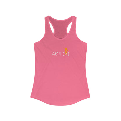 Bitcoin LYFE 401(B) Racerback Tank