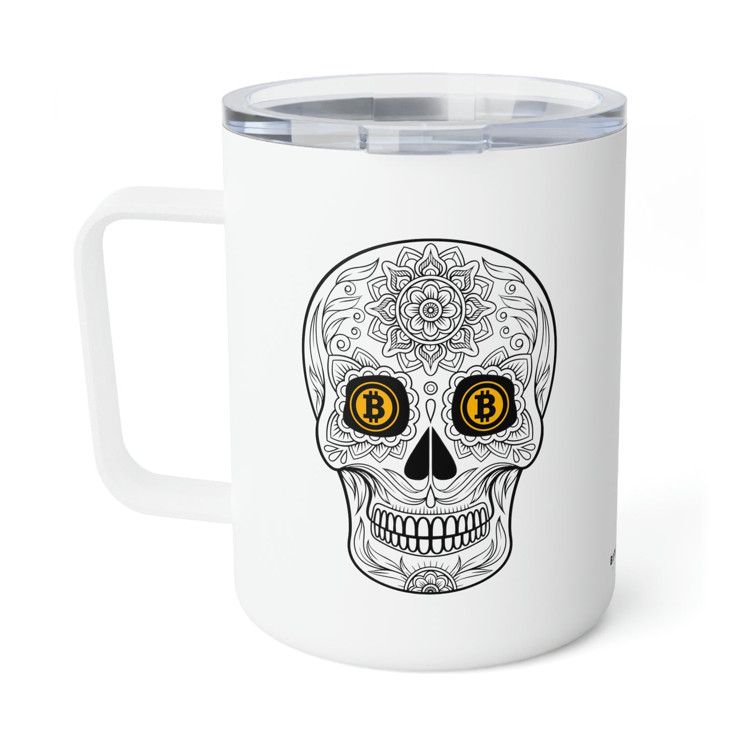 Día de los Muertos BTC 10oz Insulated Coffee Mug, Siete