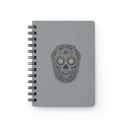 Día de los Muertos BTC Spiral Bound Journal, Tres