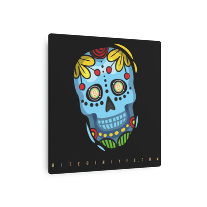 Día de los Muertos Metal Art Sign, Diecinueve