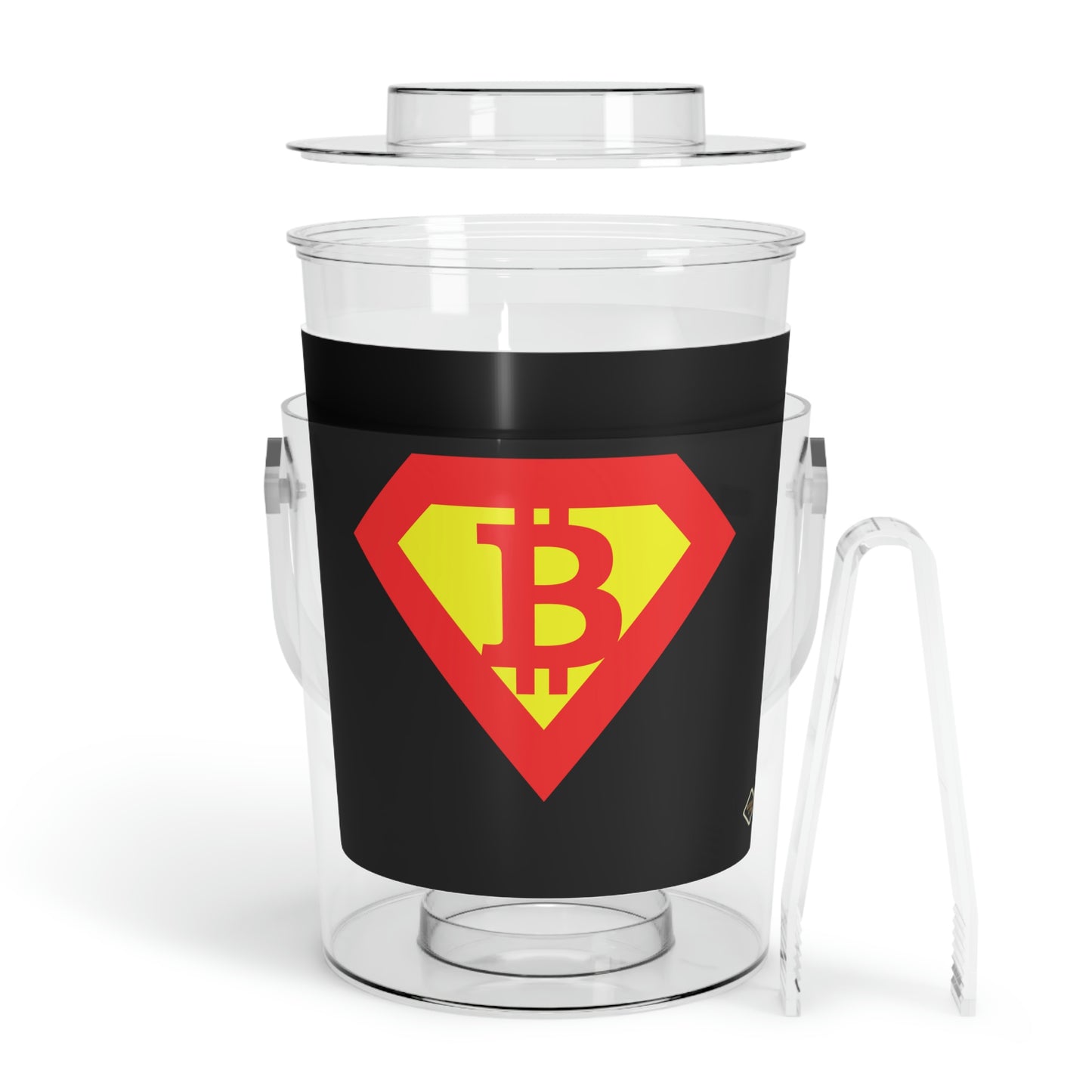 Super B Ice Bucket with Tongs