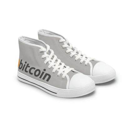 Bitcoin Women's High Top Sneakers, BTC1