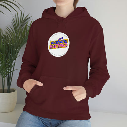 Your Crypto Vote Matters Hooded Sweatshirt