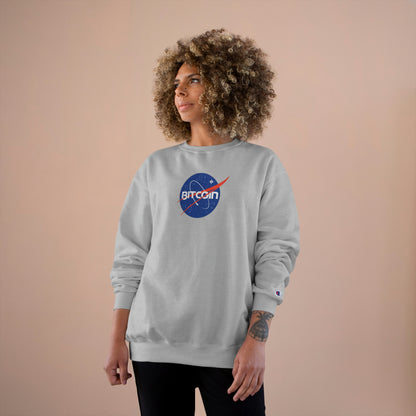 B in Space1 Champion Sweatshirt