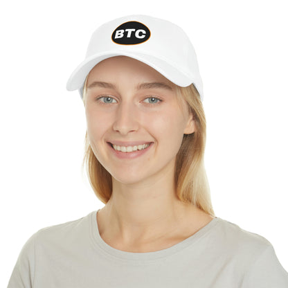 Bitcoin Oval #2 Low Profile Baseball Cap