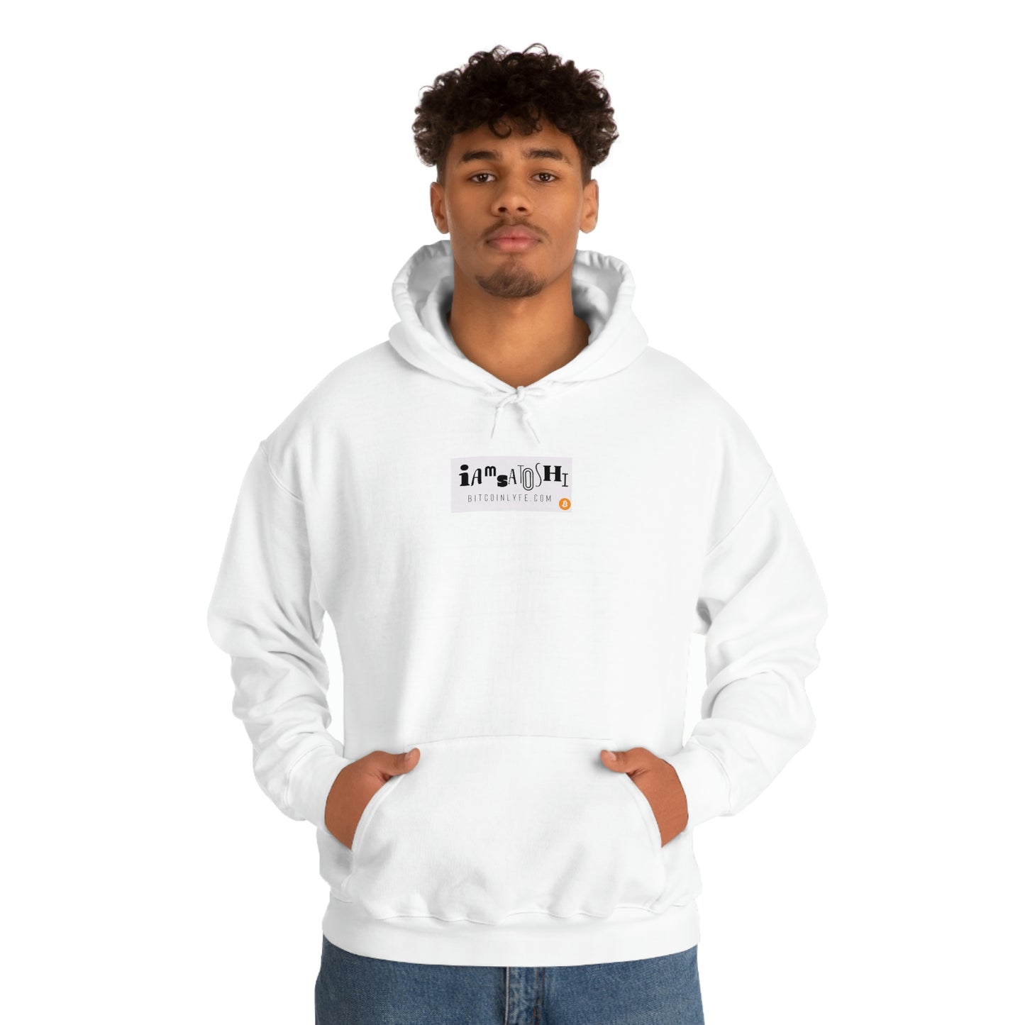 I am Satoshi Hooded Sweatshirt - Two