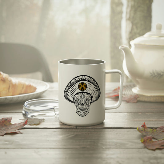 Día de los Muertos BTC 10oz Insulated Coffee Mug, Veintidós