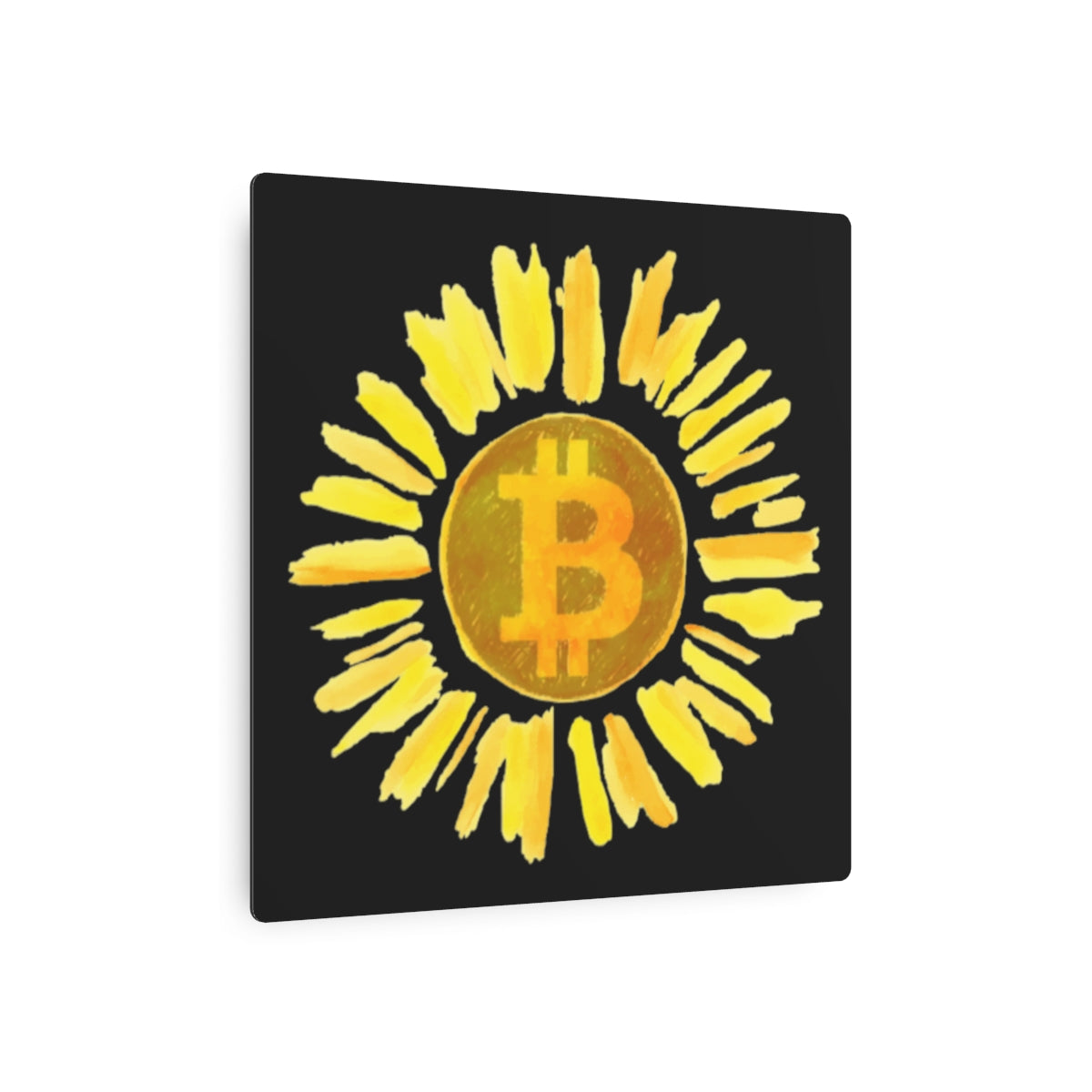 bTCsUN Eight Metal Art Sign