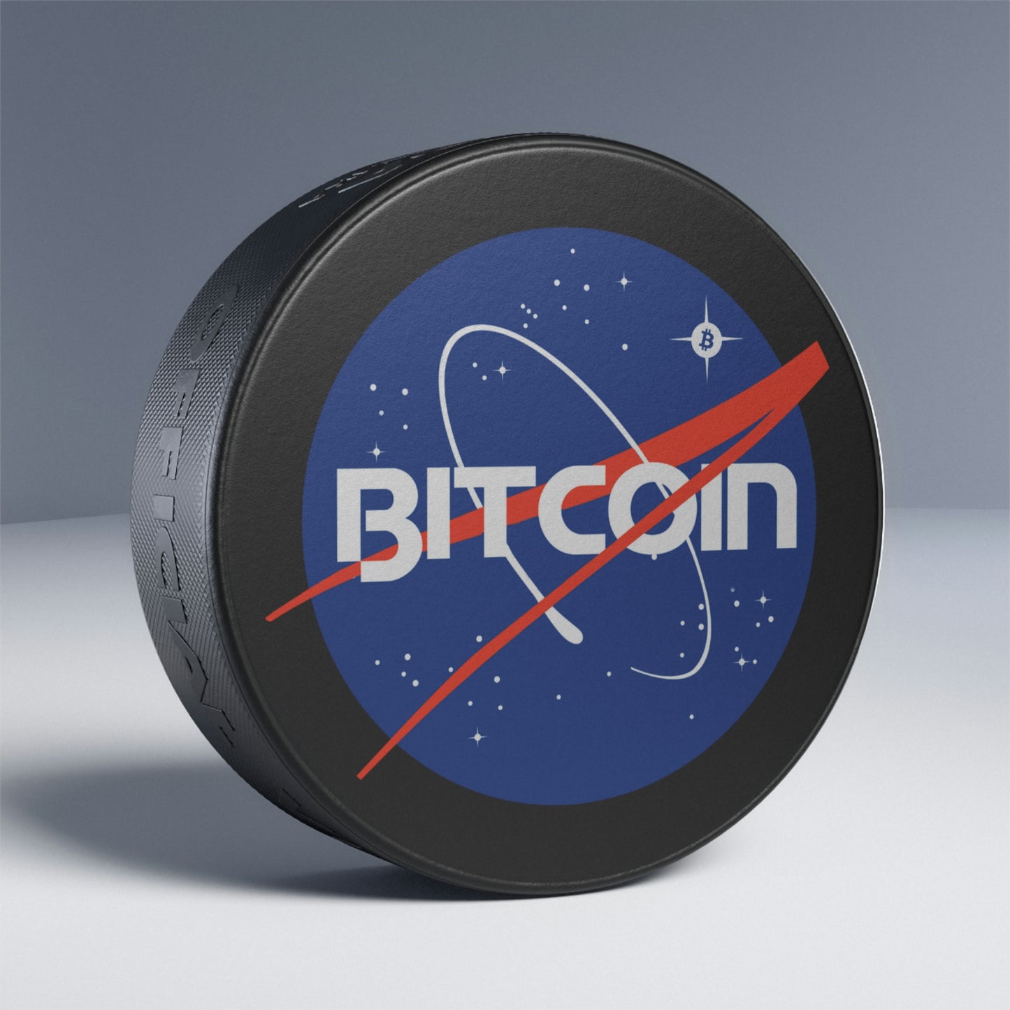 B in Space1 Hockey Puck