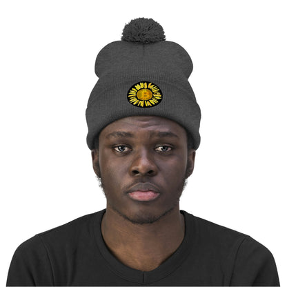 bTC sUN Eight Pom Pom Beanie